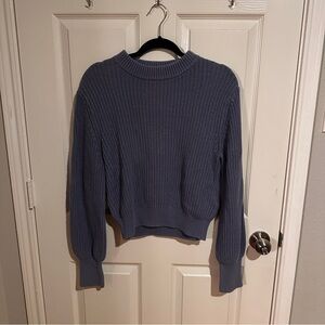 levis blue knit sweater